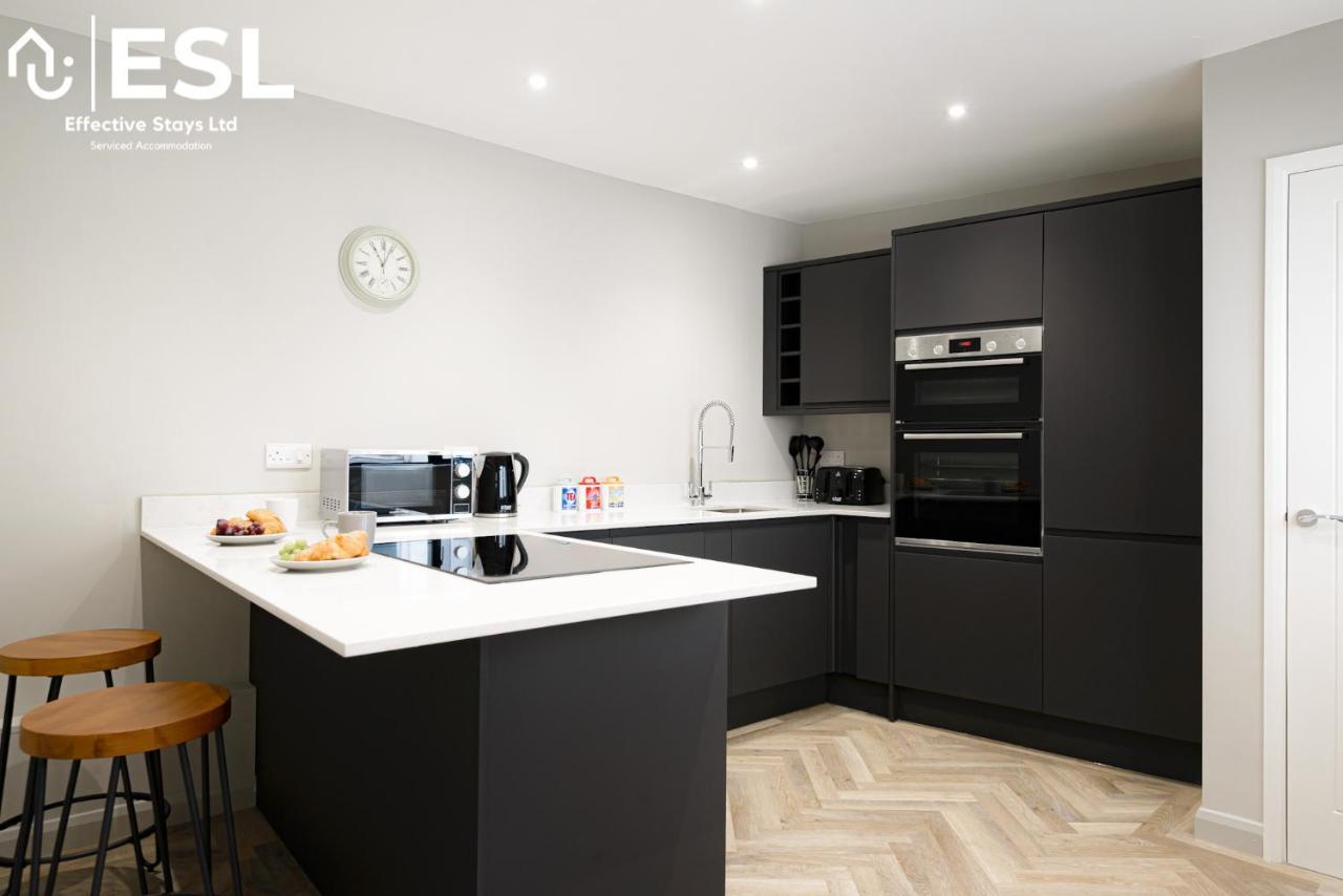 Comfy Modern 2 Bedroom Duplex Apartment With Sun Terrace Shrewsbury Exterior foto