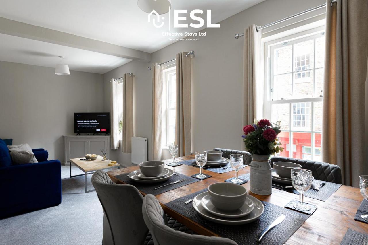 Comfy Modern 2 Bedroom Duplex Apartment With Sun Terrace Shrewsbury Exterior foto